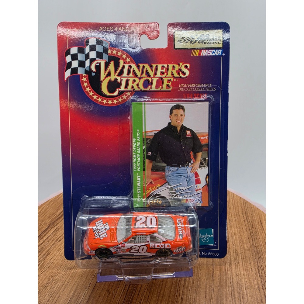 NASCAR Tony Stewart 1999 Winner's Circle 1/64 Home Depot Pontiac Grand Prix #20
